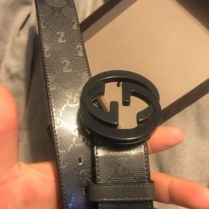 Gucci Belt Grey